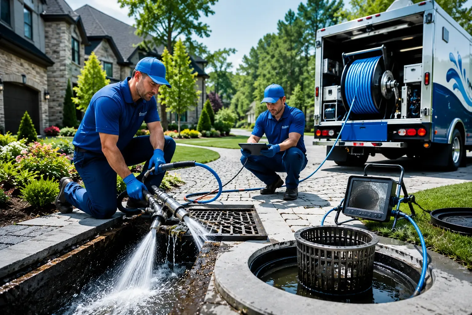 Local outdoor drain cleaning professionals in Brooks, KY